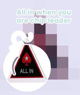 All in poker chip