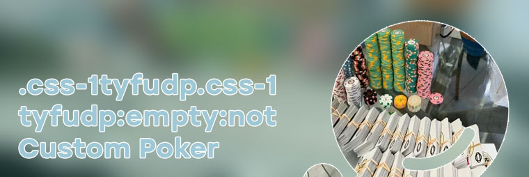 Large set of poker chips