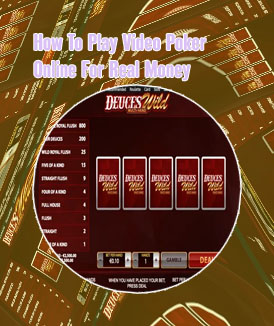 Play video poker online for real money