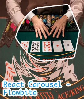 Poker set carousel
