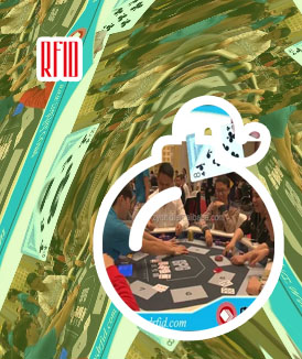 Rfid poker table