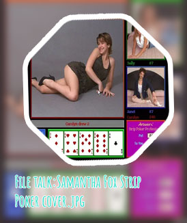 Text strip poker