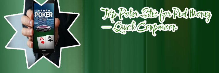 Top 5 real money poker sites