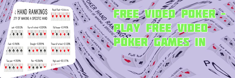 Video poker 100 hands free