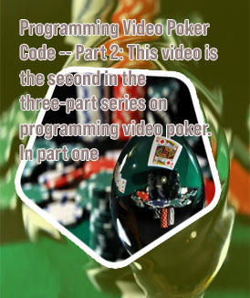 Video poker gambling