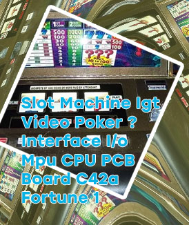 Video poker slot machines for sale